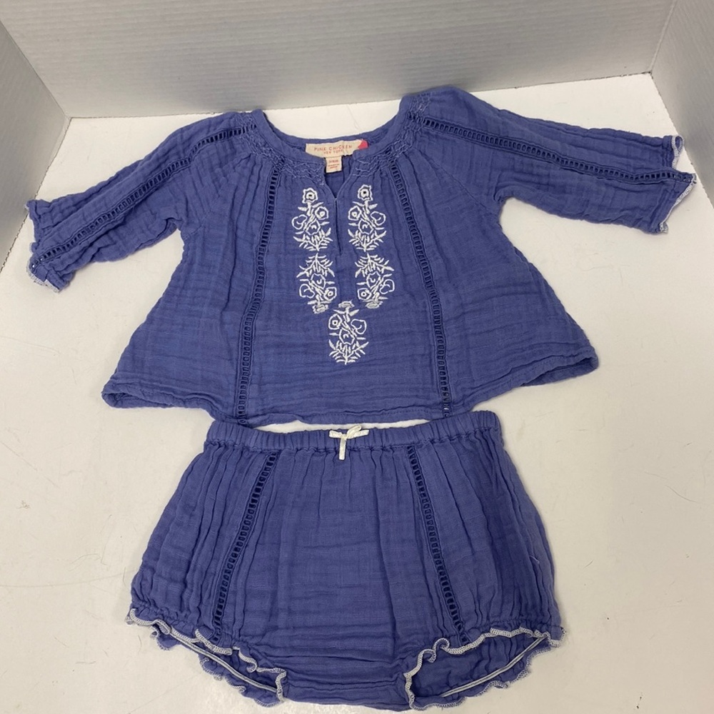 Pink Chicken 2 Piece Set